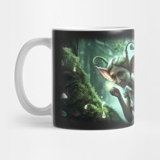 Fairy in the magical forest Mug